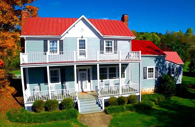Casa histórica fuera de Charlottesville, cerca de Shenandoah
