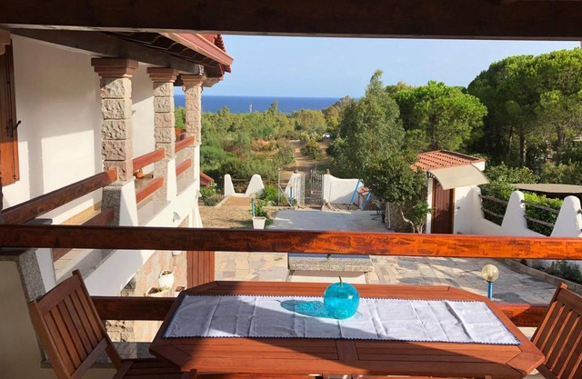 Casa de vacaciones "Villa Levante" con vistas al mar, terrazas privadas y Wi-Fi