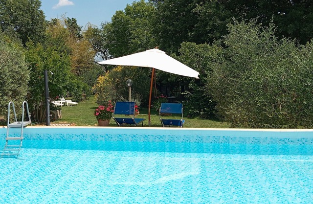 Apartamento vacacional "Casa Vacanze Mongili" con piscina privada, balcón y Wi-Fi