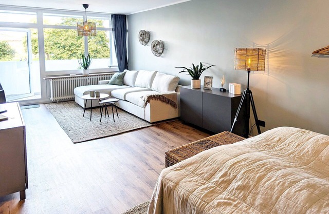 Apartamento 'Ferienwohnung Nautilus' con jardín compartido, balcón y Wi-Fi