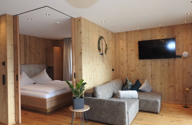 Apartamento 'Mountain Suite Nr°203' con vistas a la montaña, jardín compartido y Wi-Fi