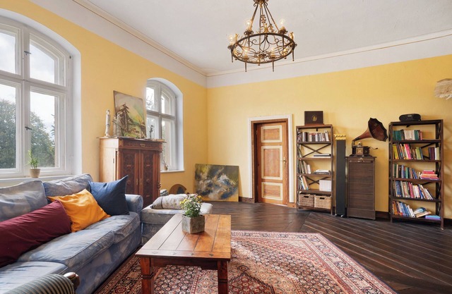 Apartamento vacacional 'Wohnen Im Alten Rittergut' con terraza privada, jardín privado y Wi-Fi