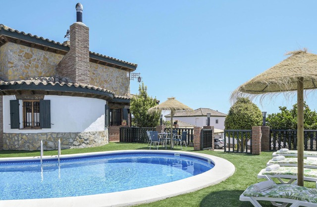 Chalet de vacaciones Finca Manuel con vistas a la montaña, Wi-Fi y aire acondicionado