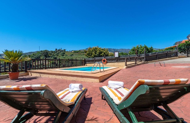 Casa rural con piscina privada en San Mateo