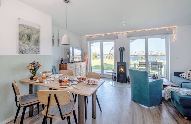 Casa de vacaciones 'An Der Ostsee By Seeblick' con vistas al mar, terraza privada y Wi-Fi