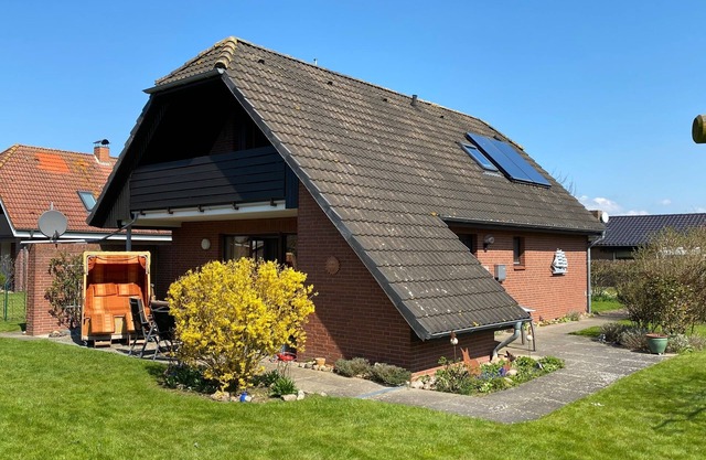 Casa de vacaciones 'Ferienhaus Britschock' con terraza privada, jardín privado y Wi-Fi