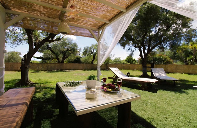Casa de vacaciones 'Hacienda' con terraza privada, Wi-Fi y aire acondicionado