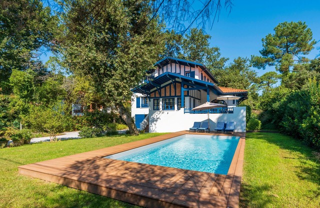 Casa de vacaciones Iparra – Golf de Hossegor – 12 personas, piscina privada, A/C, cerca playa