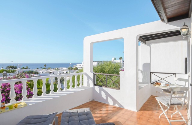 Casa de vacaciones "La Lujancita" cerca de la playa con terraza, vistas al mar y Wi-Fi