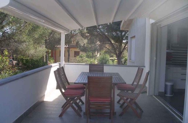 Casa vacacional con terraza