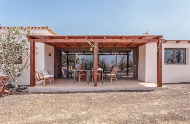 Casa de vacaciones "Oasis en Cotillo" con terraza, barbacoa, vista panorámica y ventiladores