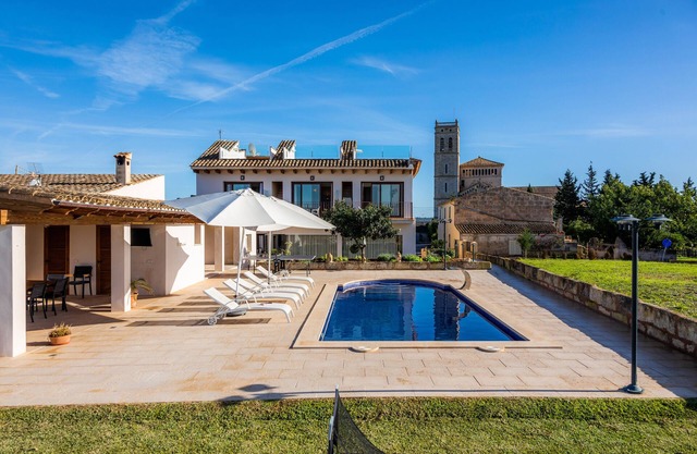 Casa de vacaciones 'Sa Figuereta Living Place' con piscina, terraza privada y aire acondicionado