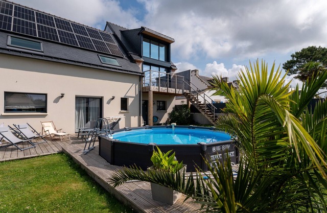 Casa de vacaciones 'Villa Clémarine' con piscina privada, terraza privada y Wi-Fi