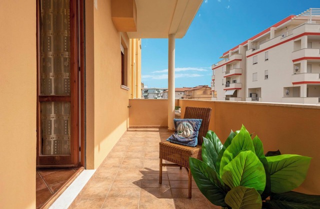 Casa de vacaciones Villafiorita con balcón, Wi-Fi y terraza
