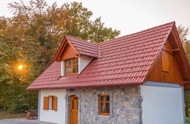 Casa vacacional con una vista tranquila