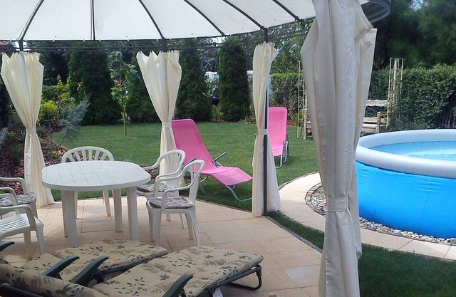 Casa vacacional con un jardín precioso