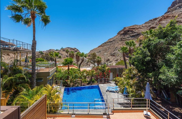 Vivienda vacacional con piscina compartida en Mogán