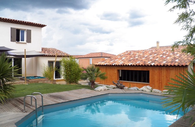casa de vacaciones, tranquilo, jardín con piscina y spa ...