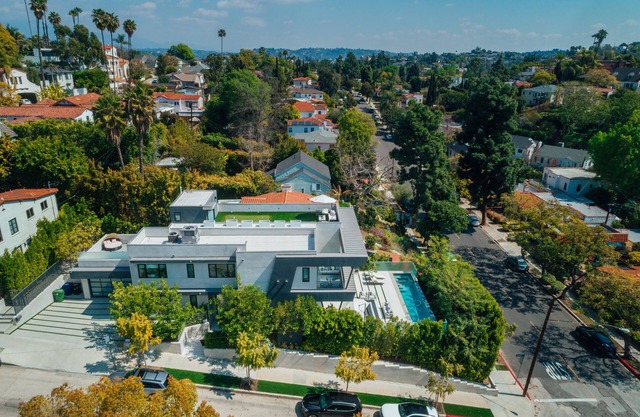 Obra maestra arquitectónica a estrenar Villa Los Feliz Griffith Park