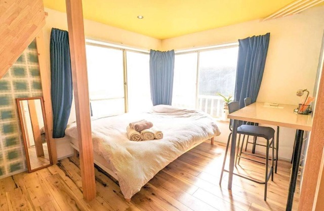 ＊F＊Tranquil Apt with Loft & WIFI near Shinjuku!
