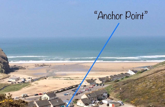 "Punto de anclaje": casa costera de 3 dormitorios, a un corto paseo de la playa