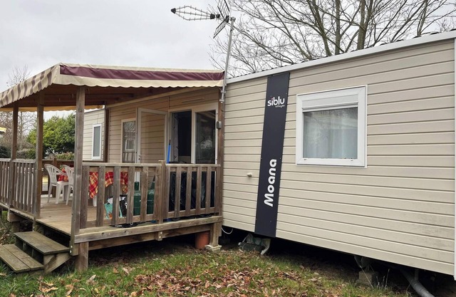Homerez - Bungalow en Onzain con piscina