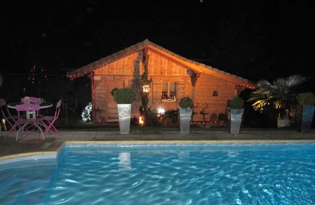 Homerez - Villa para 2 pers. con piscina, sauna, jardín y terraza en Allinges