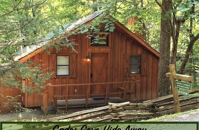 Cabina de estudio perfecta para DOS, piscina, Timberwinds Resort -Cades Cove Hide Away - PET FRIENDLY