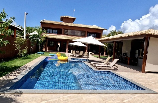 Casa 6/4 (5suítes aire), piscina, hogar, cocinero, seguridad, 480 m2