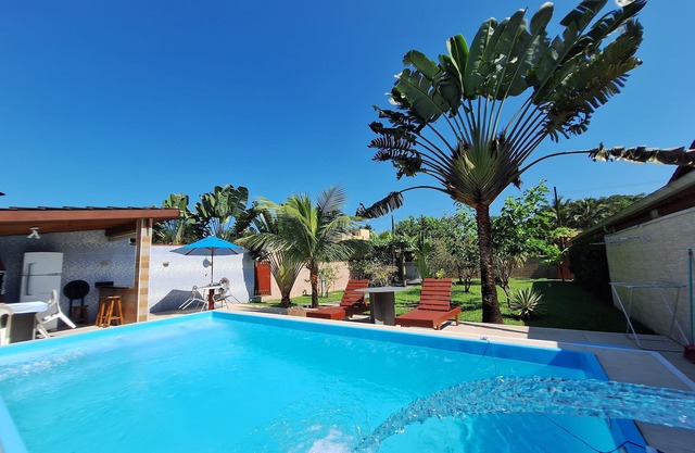 Cozy house in Caraguatatuba with private pool, wi-fi 48