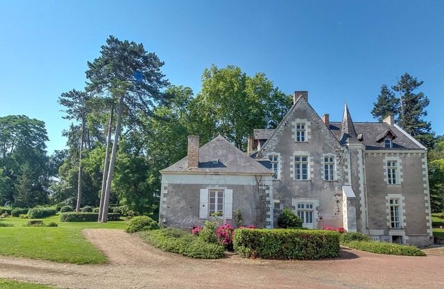 Castillo 'Château De La Déablère' con piscina privada, terraza privada y Wi-Fi