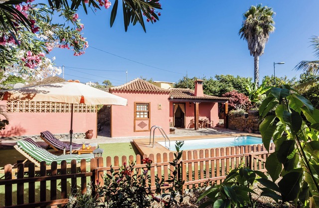 Casa El Tendal con piscina privada en Puntagorda, La Palma