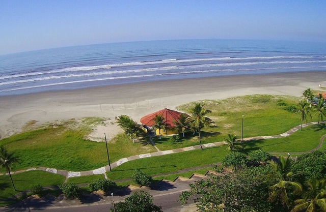 Casa frente a la playa en Cibratel II - Itanhaém