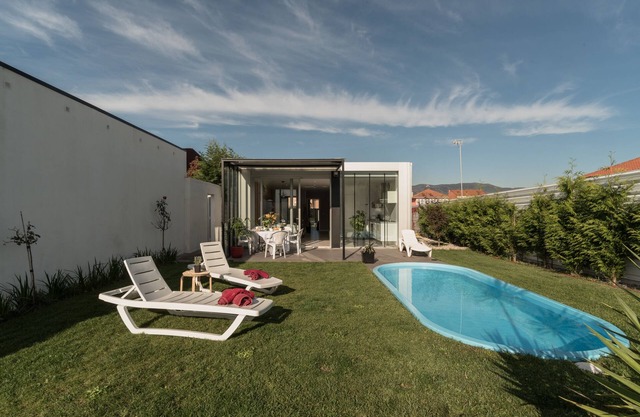 Casa con jardín y piscina a 5 minutos de las playas