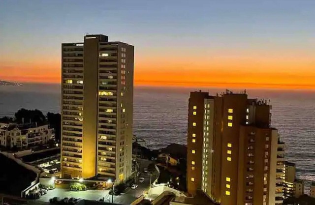 Iluminado y comodo departamento familiar en viña del mar