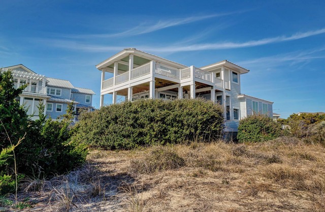 Incredible ocean views from Sand Castle on Bald Head Island