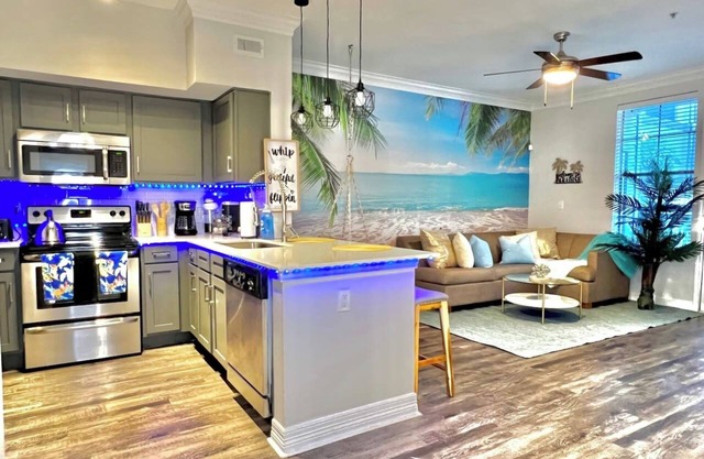Island Breeze🌴 - 1BR/ Medical Center/ NRG/Galleria