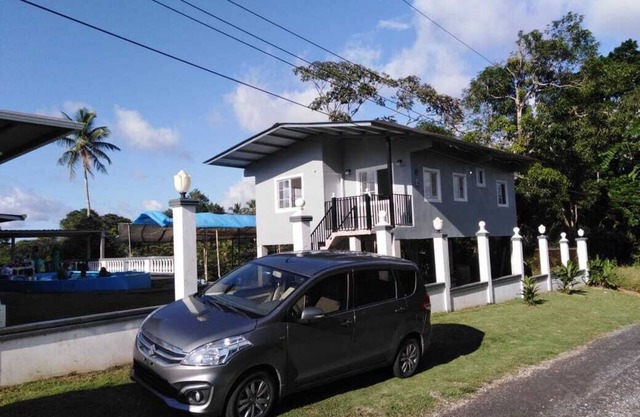 La casa es hermosa pero lo mejor es el lago para pescar