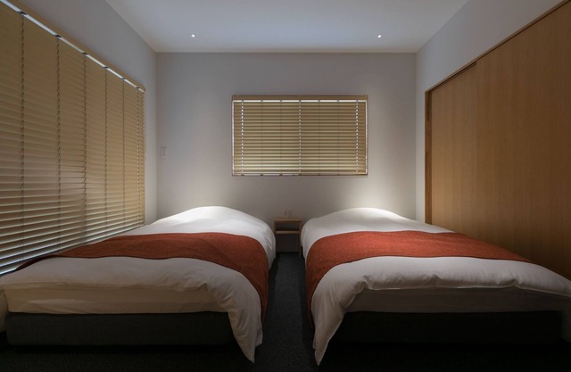 Japanese and Western rooms Twin room tatami are / Kyoto Shimogyo-ku Kyōto