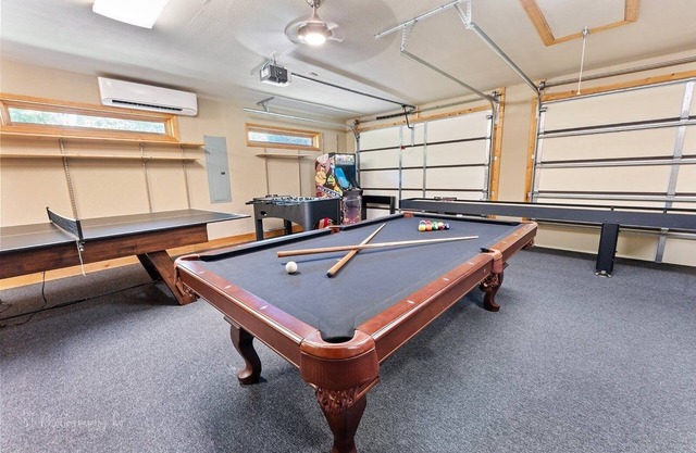 Kim's Cove Motorcycle-Friendly Cabin features Game Room by RedAwning