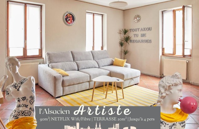 L'Alsacien Artiste - Art - Moderne - Wifi - Netflix
