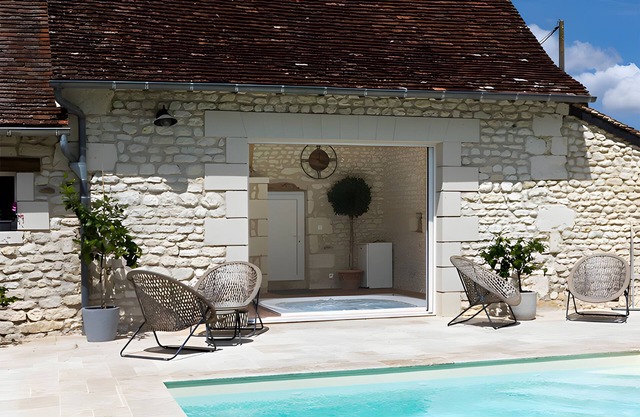La Clef des Champs - Pool and Jacuzzi - Lémeré