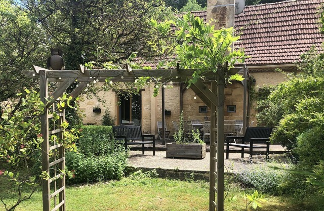 La Maison Bleue en Les Girouteaux 3 encantadoras cabañas de 4 estrellas con piscina