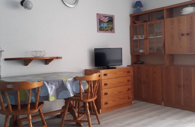 Estudio agradable para 4 personas al pie de las pistas de esquí.