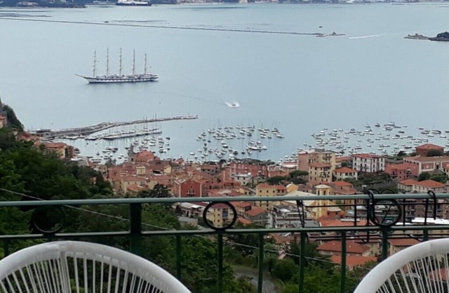 Apartamento La Serra di Lerici con vistas al mar