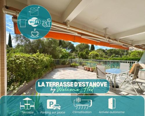 La terrasse d'Estanove,espace, calme à Montpellier