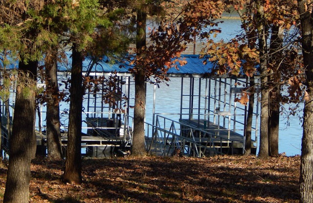 Escapada al lago Dardanelle con muelle privado