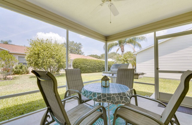 Lanai & Golf Cart: The Villages Vacation Rental!