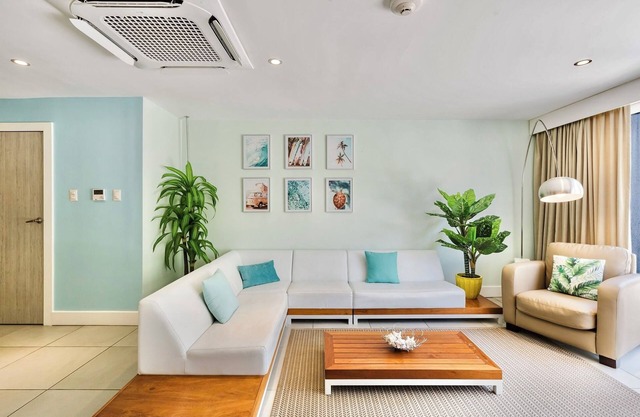 ¡Apartamento familiar grande a 5 minutos a pie de Palm Beach!