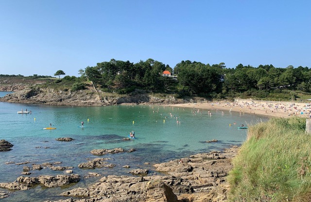 Gran casa con vista al mar y gran jardín en Kerfany